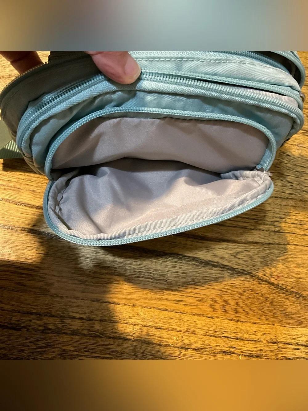 Baggallini triple zip